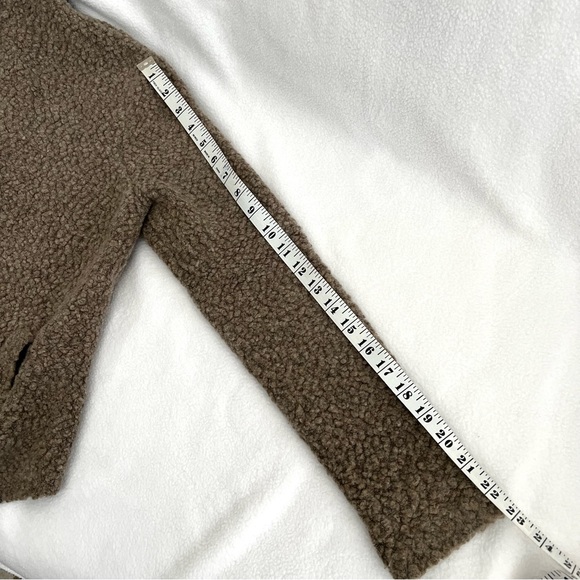 LOFT Italian Yarn Wool Blend Open Cardigan Medium Petite - Picture 14 of 14